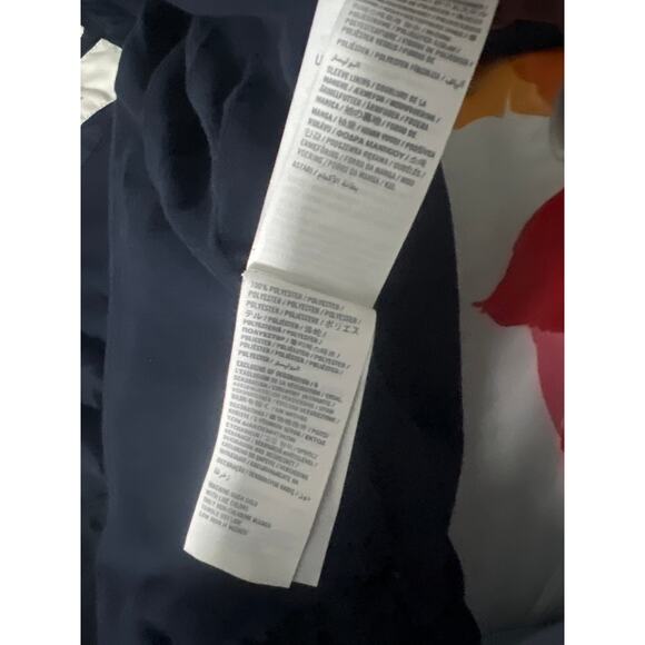 Vintage Abercrombie & Fitch Moose Logo Windbreaker Navy Size S - Picture 4 of 7